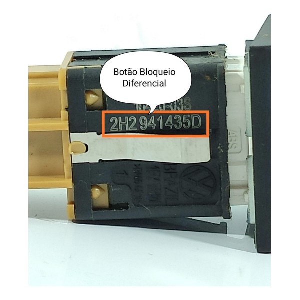 Botao Bloqueio Diferencial Amarok 2010 2023 2h2941435d