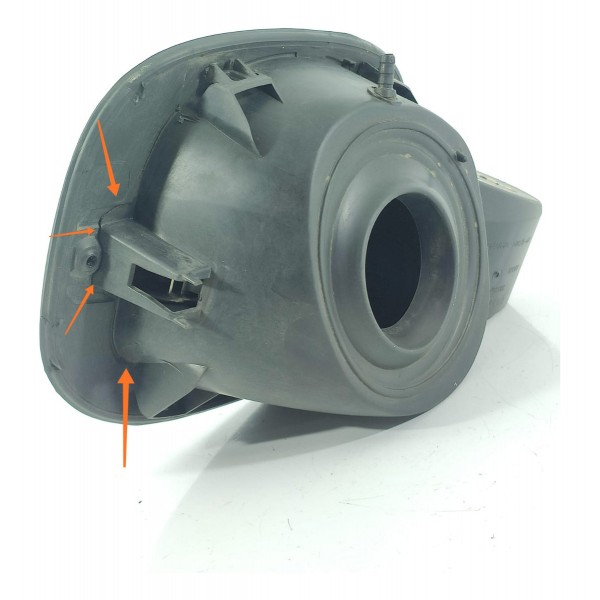 Portinhola Tanque Volvo S60 2011/2018 31335707 Preto 2016