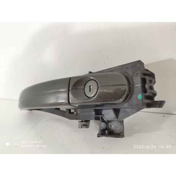 Maçaneta Externa Focus Dianteira Esquerda 2009/2013 Cinza Dianteira