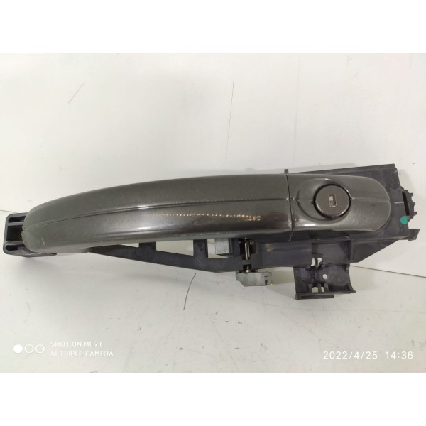 Maçaneta Externa Focus Dianteira Esquerda 2009/2013 Cinza Dianteira