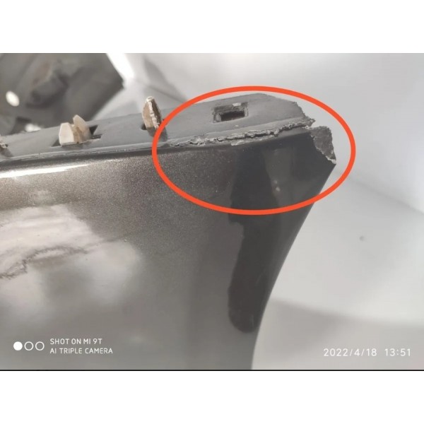 Parachoque Focus 2009 2010 2011/2013 Dianteiro Completo Det Azul