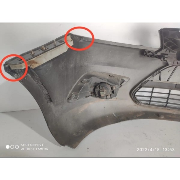 Parachoque Focus 2009 2010 2011/2013 Dianteiro Completo Det Azul