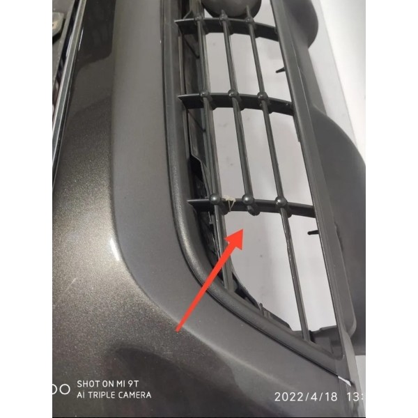 Parachoque Focus 2009 2010 2011/2013 Dianteiro Completo Det Azul