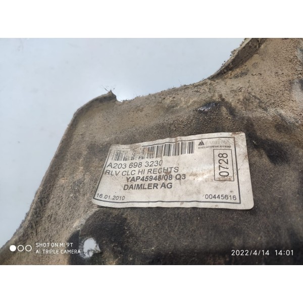 Parabarro Mercedes Clc200 Traseiro Esq 2008 2010 A2036983230