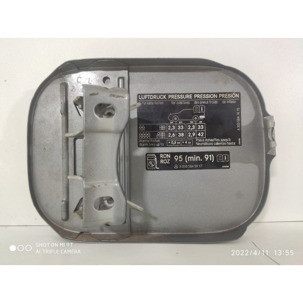 Portinhola Mercedes Clc200 2008 2009 2010 Orig Cinza 2010