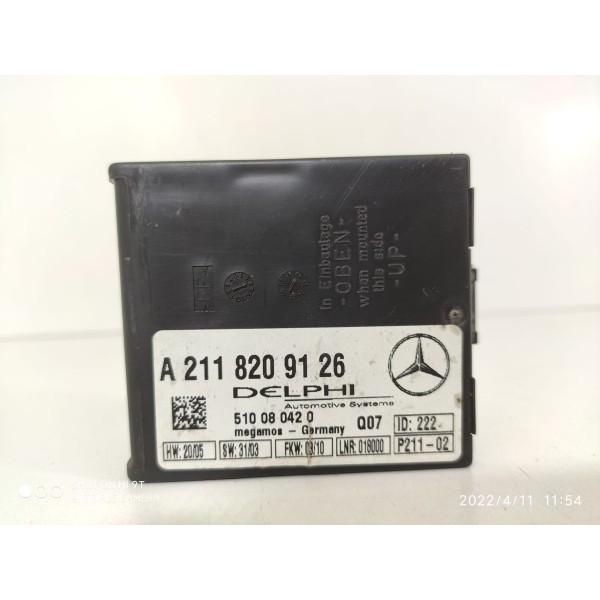 Modulo Alarme Clc200 2009 2010 2011 A2118209126