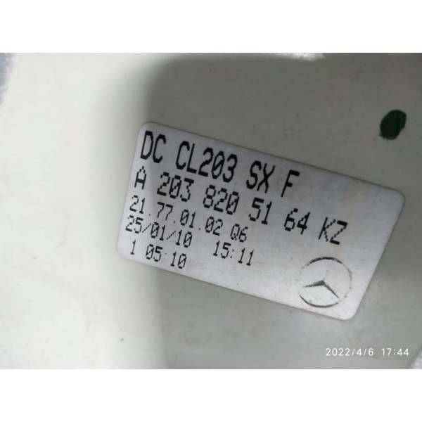 Lanterna Mercedes Clc200 Esuerda 2009 2010 2011 A2038205164