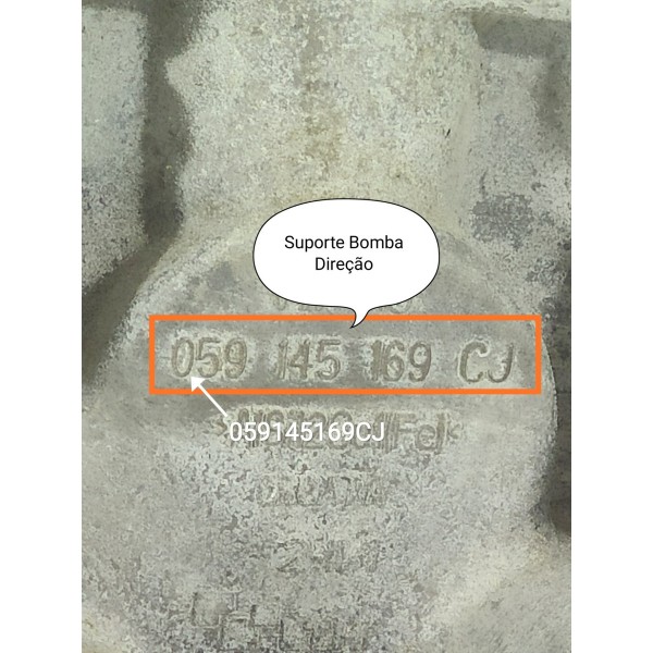 Suporte Bomba Direcao Hidraulica Amarok V6 059145169cj