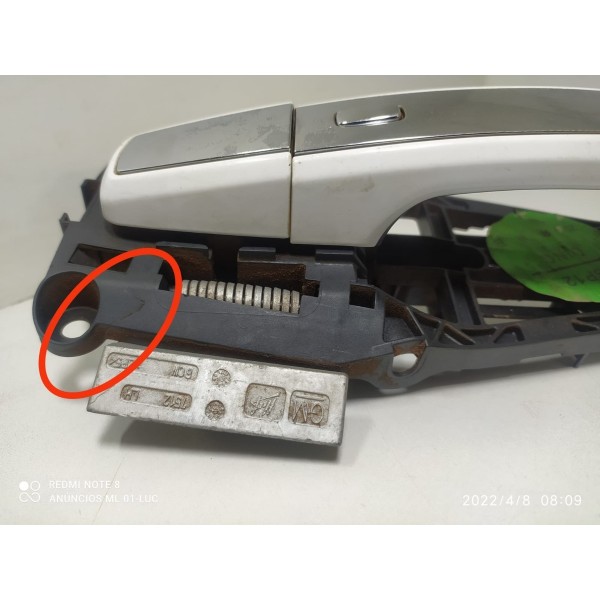 Macaneta Externa Cruze Sensor Traseira Esquerdo 2011 2016