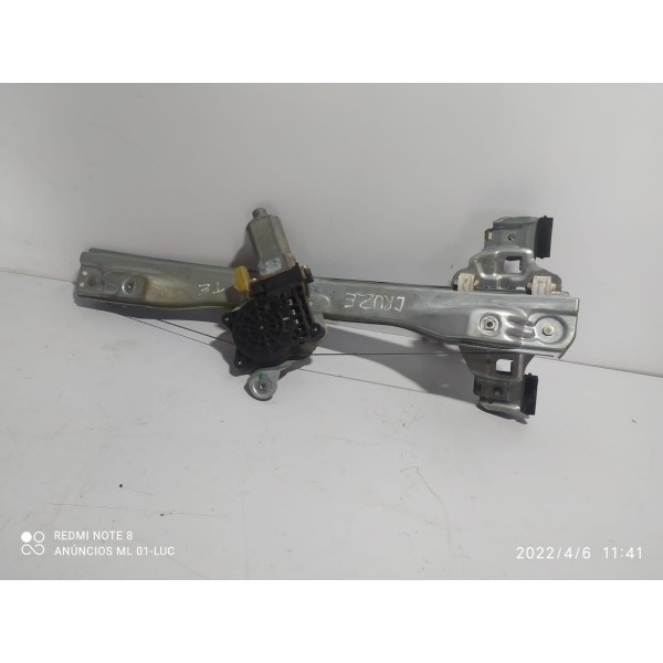 Maquina Vidro Cruze Hatch Traseira Esquerda 2012/2016 Orig