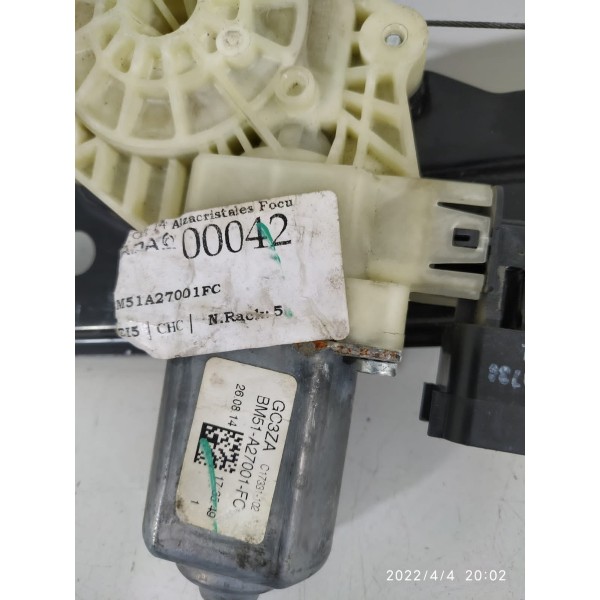 Máquina Vidro Focus Traseira Esquerd 2014/2018 Bm51a270001fc