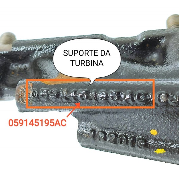 Suporte Turbina Amarok V6 2017/2023 059145195ac