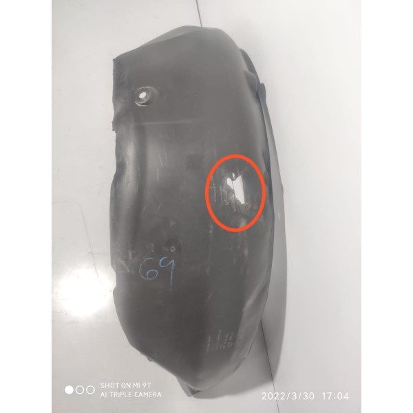 Parabarro Fusion Traseiro Esq 2009 2010 2011 2012 Det