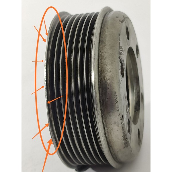 Polia Bomba Agua Nissan Frontier 2.3 2017 A 2022 Det