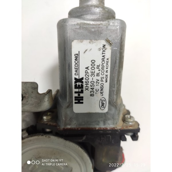 Maquina Vidro Sorento Traseira Esquerda 2005/2009 834503e000