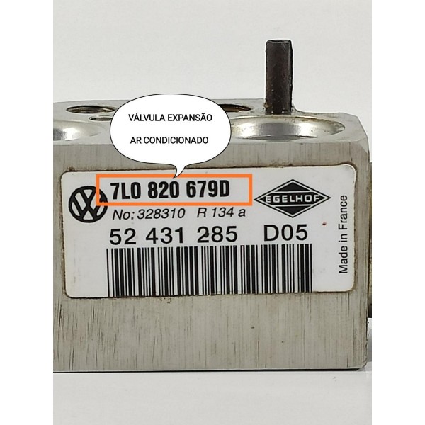 Valvula Expansao Amarok 2010/2022 7l0820679d