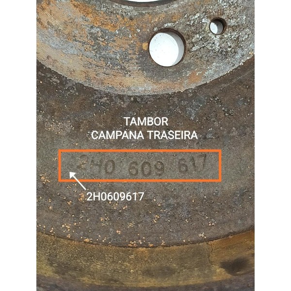 Cubo Roda Amarok Traseiro Direito 2011/2023 2h0609617