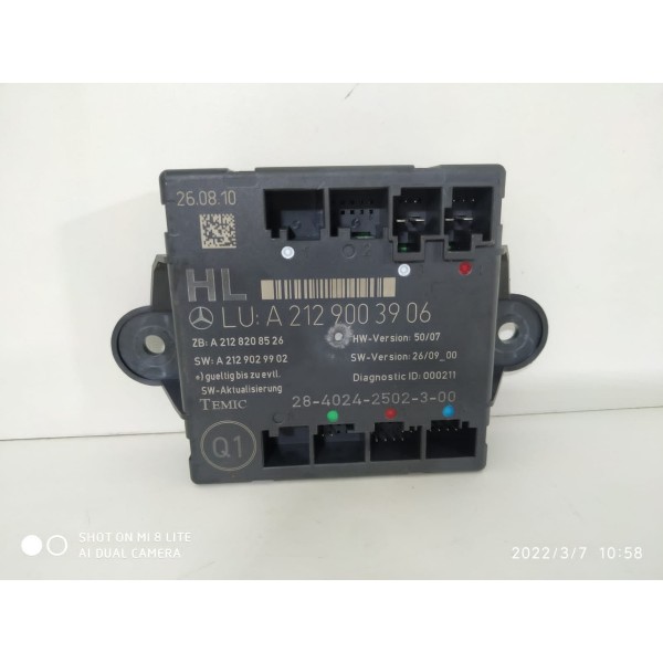 Modulo Porta Mercedes C180 C200 2007 2014 A2129003906