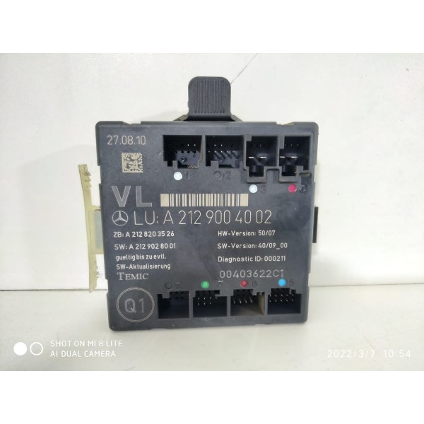 Modulo Porta Mercedes C180 C200 2007 2014 A2128203526