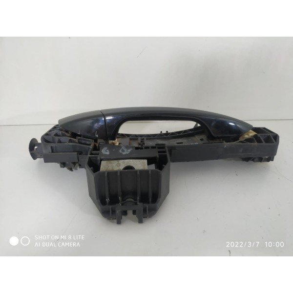 Macaneta Externa Mercedes C180 C200 Traseira Direi 2008 2014 Preto Traseira