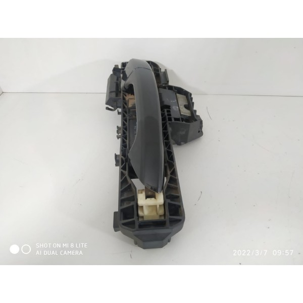Maçaneta Externa Mercedes C180 C200 Traseira Esq 2008/2014 Preto Traseira