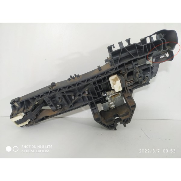 Macaneta Externa Mercedes C180 C200 Dianteira Dire 2007 2014 Preto Dianteira