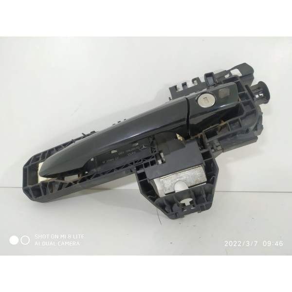 Macaneta Externa C180 C200 Dianteira Esquerda 2007 2014 Det/ Preto Dianteira