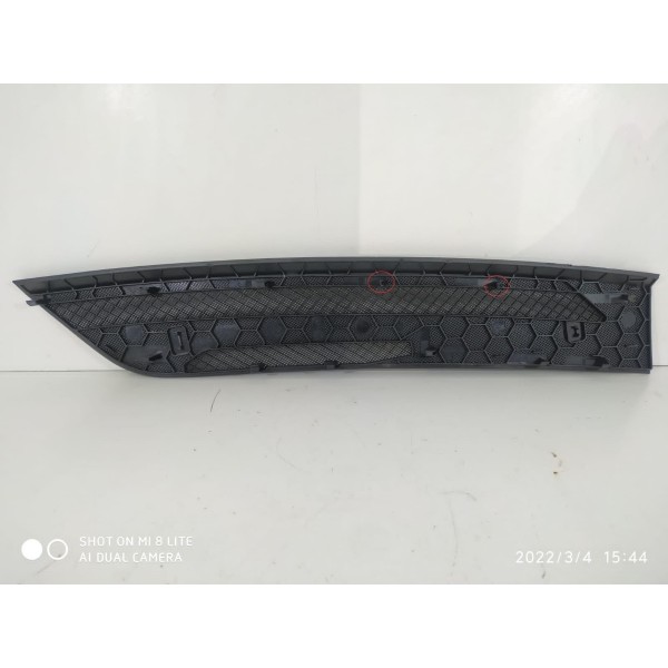 Grade Painel Mercedes C180 C200 Esqerdo 2008 2011 Preto Fosco