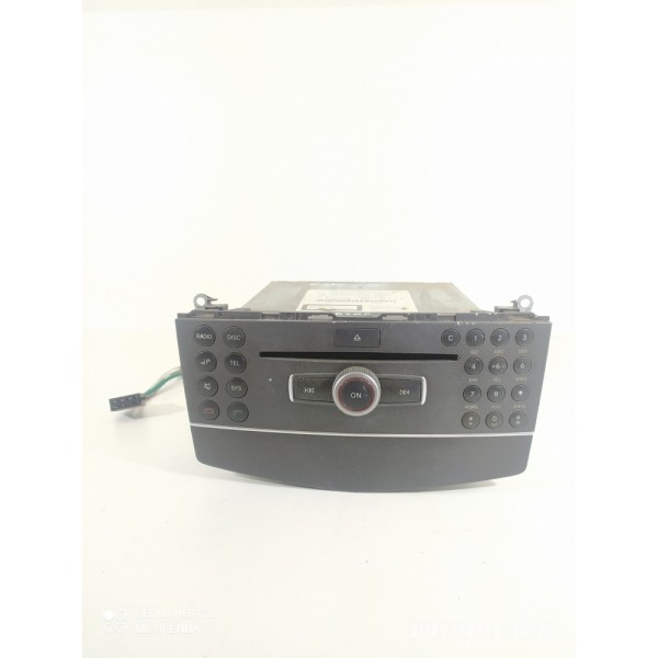 Rádio Cd Mercedes C180 C200 2007 2011 A2049007202