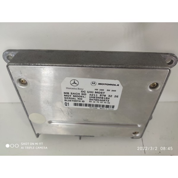 Modulo Bluetooth Mercedes Slk200 2005/2011 A2118703226