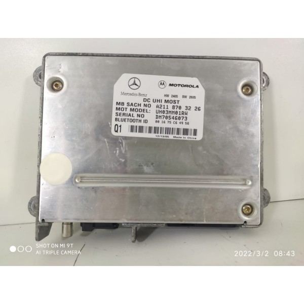 Modulo Bluetooth Mercedes Slk200 2005/2011 A2118703226