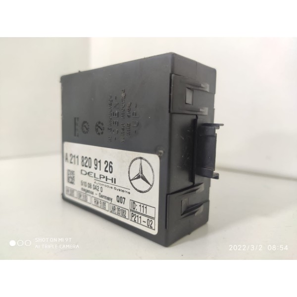 Modulo Alarme Mercedes Slk 200 350 2005/2011 A2118209126