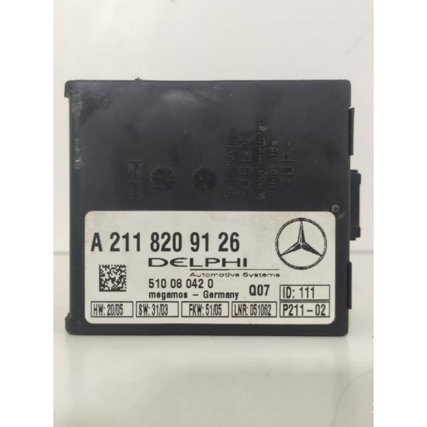 Modulo Alarme Mercedes Slk 200 350 2005/2011 A2118209126