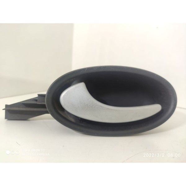 Maçaneta Interna Mercedes Slk200 350 Esquerda 2005/2011 - Prateado - Dianteira