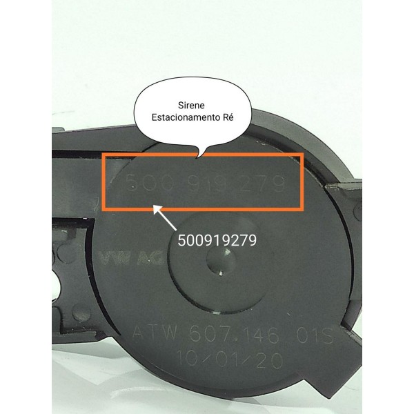 Sirene Estacionamento Amarok 2010 2023 500919279