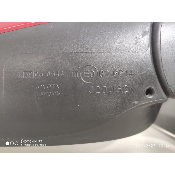 Retrovisor Toyota Etios Direito 2012 2013 2018 Orig