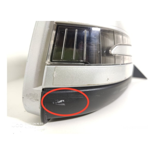 Retrovisor Mercedes C180 C200 Dir 07/14 A2048103416 Detalhe