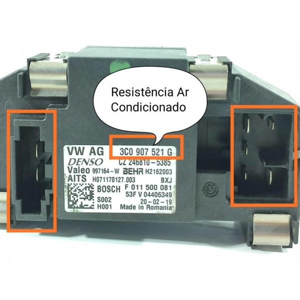 Resitencia Ar Condicionado Amarok 2010/2023 Bc0907521