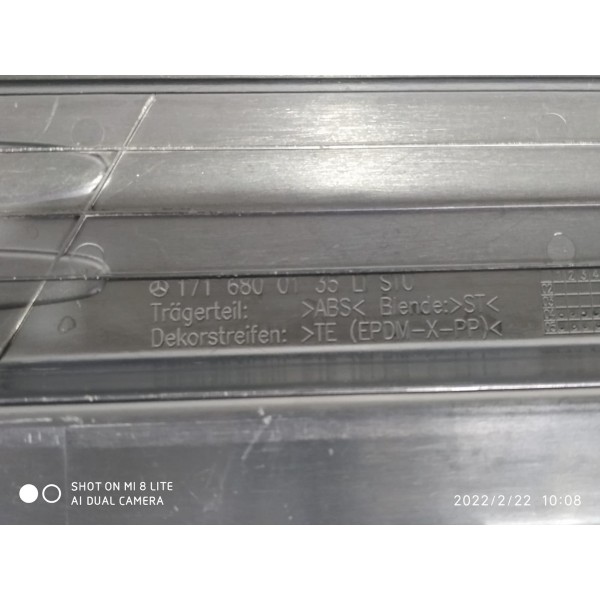 Soleira Porta Mercedes Slk 200 Esquerda 2005 2011 1716800135