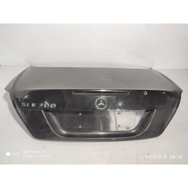 Tampa Traseira Mercedes Slk 200 350 55 Amb 2005 2006 2011 Preto