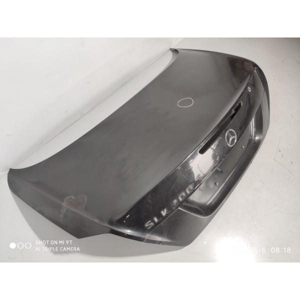 Tampa Traseira Mercedes Slk 200 350 55 Amb 2005 2006 2011 Preto