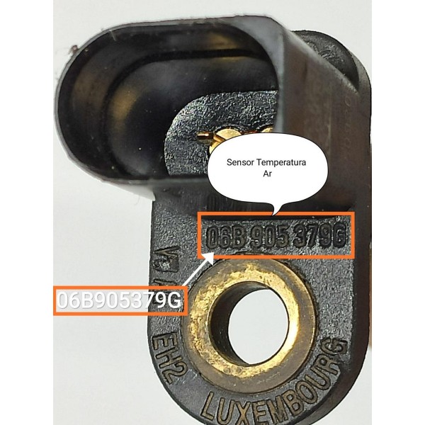Sensor Temperatura Amarok Audi A3 A4 Golf 2017 2023 06b90537