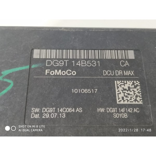 Modulo Porta Fusion Dianteiro 2013 2018 Dg9t14b531