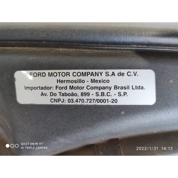 Grade Parabrisa Ford Fusion 2013 2018 Original Preto Fosco