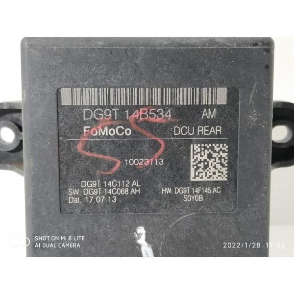 Modulo Porta Fusion Traseiro Esquerdo 2013/2016 Dgt14b534