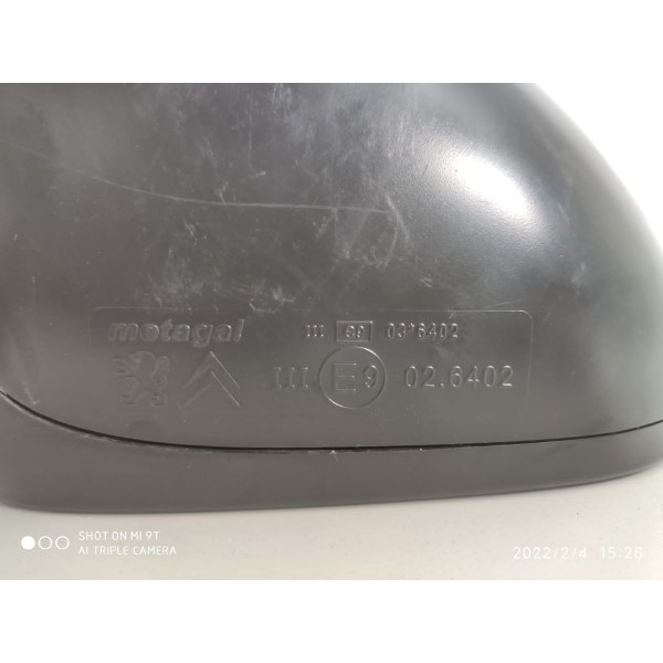 Retrovisor Peugeot 408 Esquerdo 2011 2012 2013 2014 2016