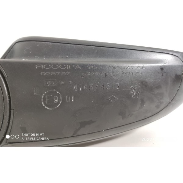 Retrovisor Peugeot 307 Direito 2007 2008 2010 2011 2012