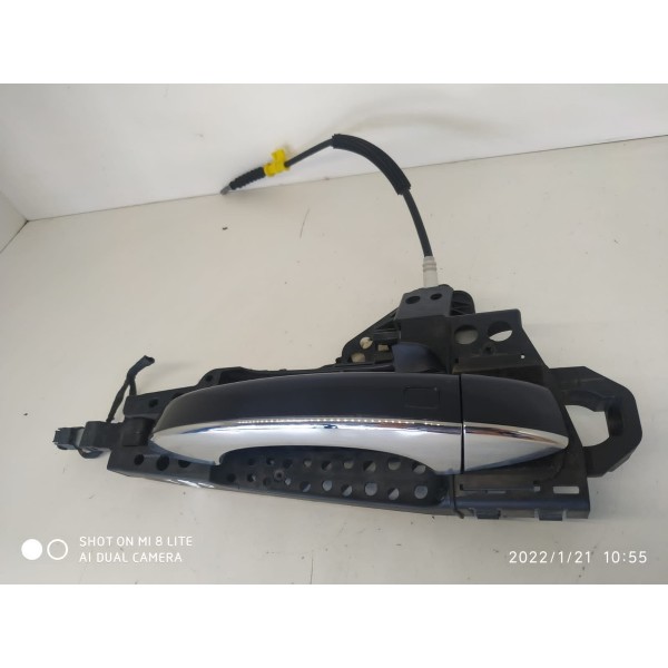 Macaneta Externa Audi A6 Traseira Direita 2014/18 4h0837886 Azul Traseira