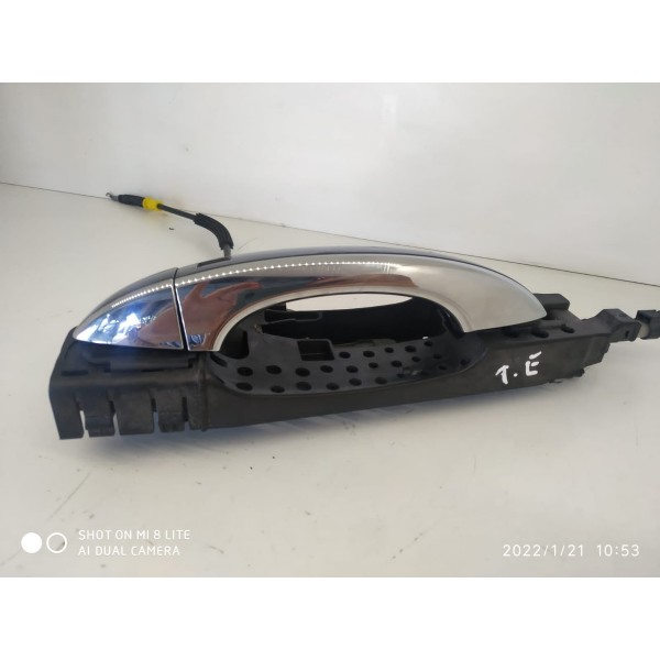 Maçaneta Externa Audi A6 Traseira Esquerda 15/18 4h0837885 Azul Traseira