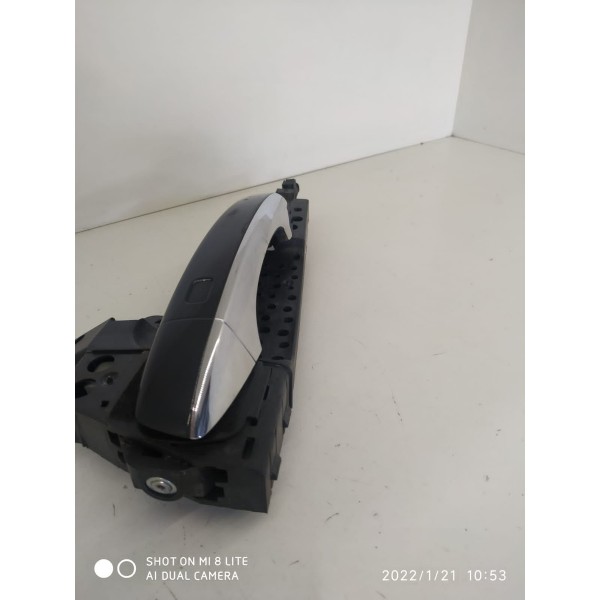 Maçaneta Externa Audi A6 Traseira Esquerda 15/18 4h0837885 Azul Traseira